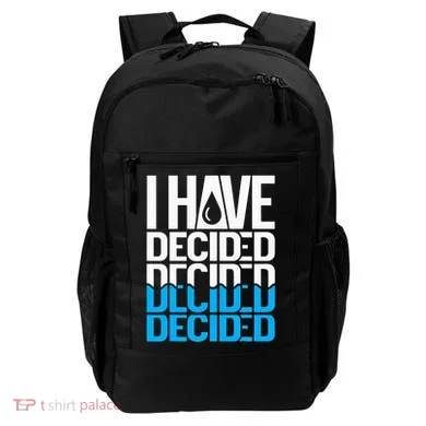 I Have Decided Baptized Backpack