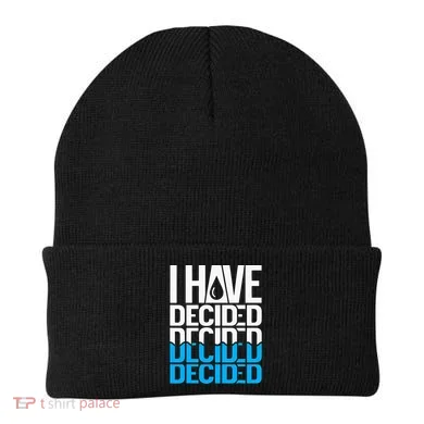 I Have Decided Baptized Beanie