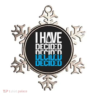I Have Decided Baptized Ornament