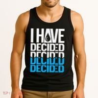 I Have Decided Baptized Tank Top thumb 3
