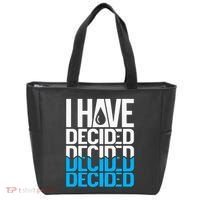 I Have Decided Baptized Tote Bag thumb 0