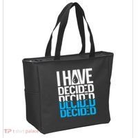 I Have Decided Baptized Tote Bag thumb 2