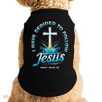 I Have Decided To Follow Jesus Doggie Tank thumb 0