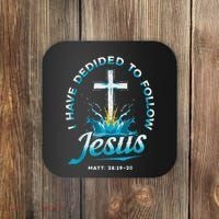 I Have Decided To Follow Jesus Coaster thumb 0