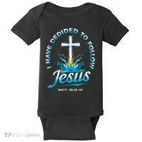 I Have Decided To Follow Jesus Baby Bodysuit thumb 0