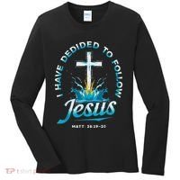I Have Decided To Follow Jesus Women's Long Sleeve Shirt thumb 0