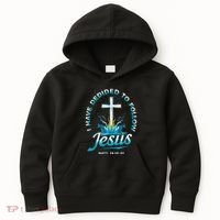 I Have Decided To Follow Jesus Kids Hoodie thumb 0