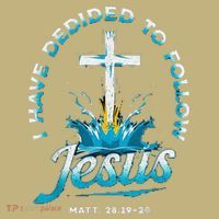 I Have Decided To Follow Jesus Mousepad thumb 1