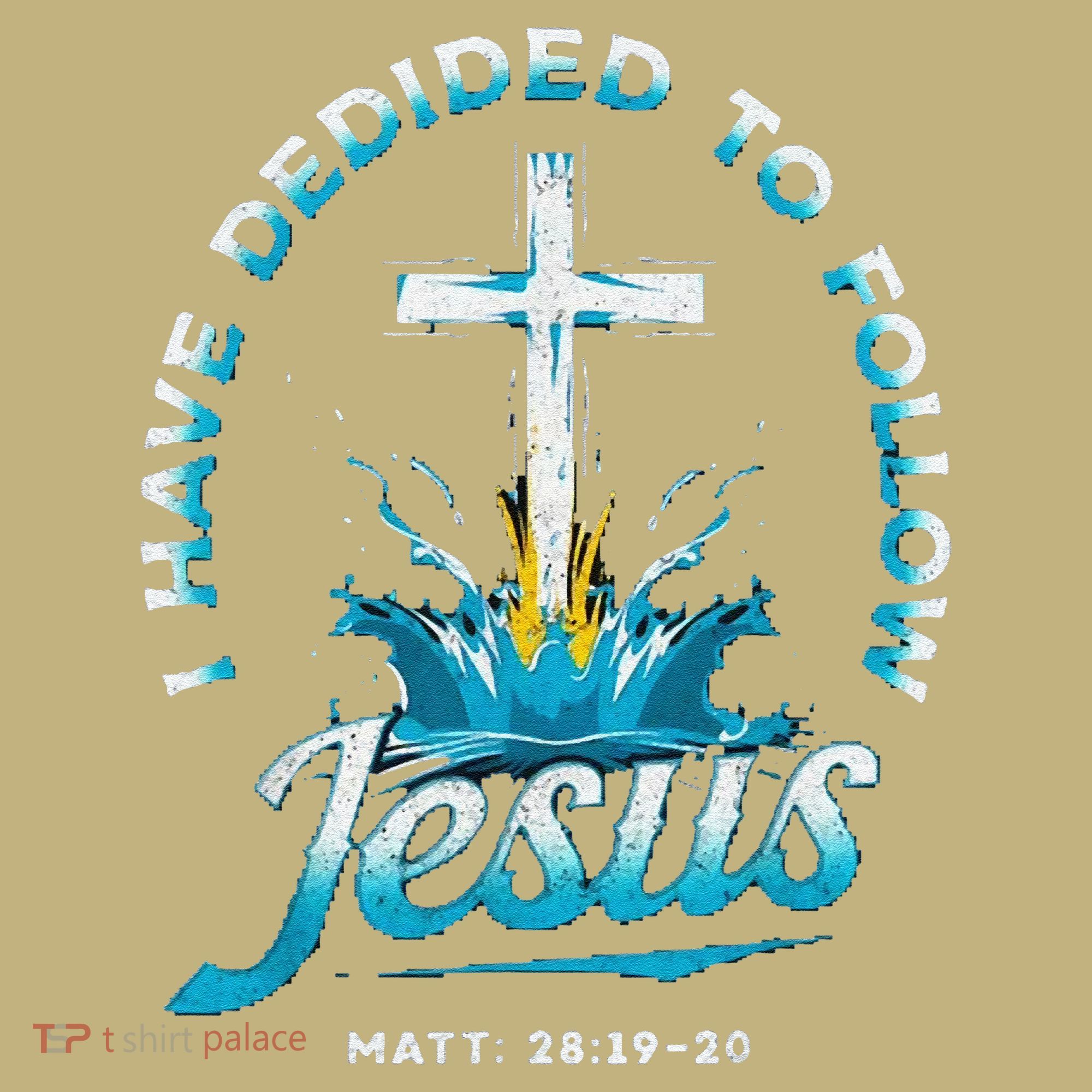 I Have Decided To Follow Jesus Mousepad