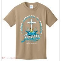 I Have Decided To Follow Jesus Kids T-Shirt thumb 0