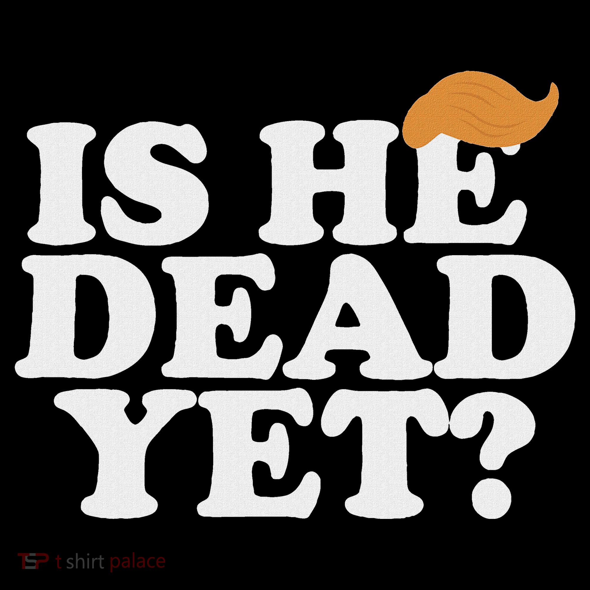 Is He Dead Yet Bold USA-Made Doggie Bandana