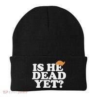 Is He Dead Yet Bold Beanie thumb 0