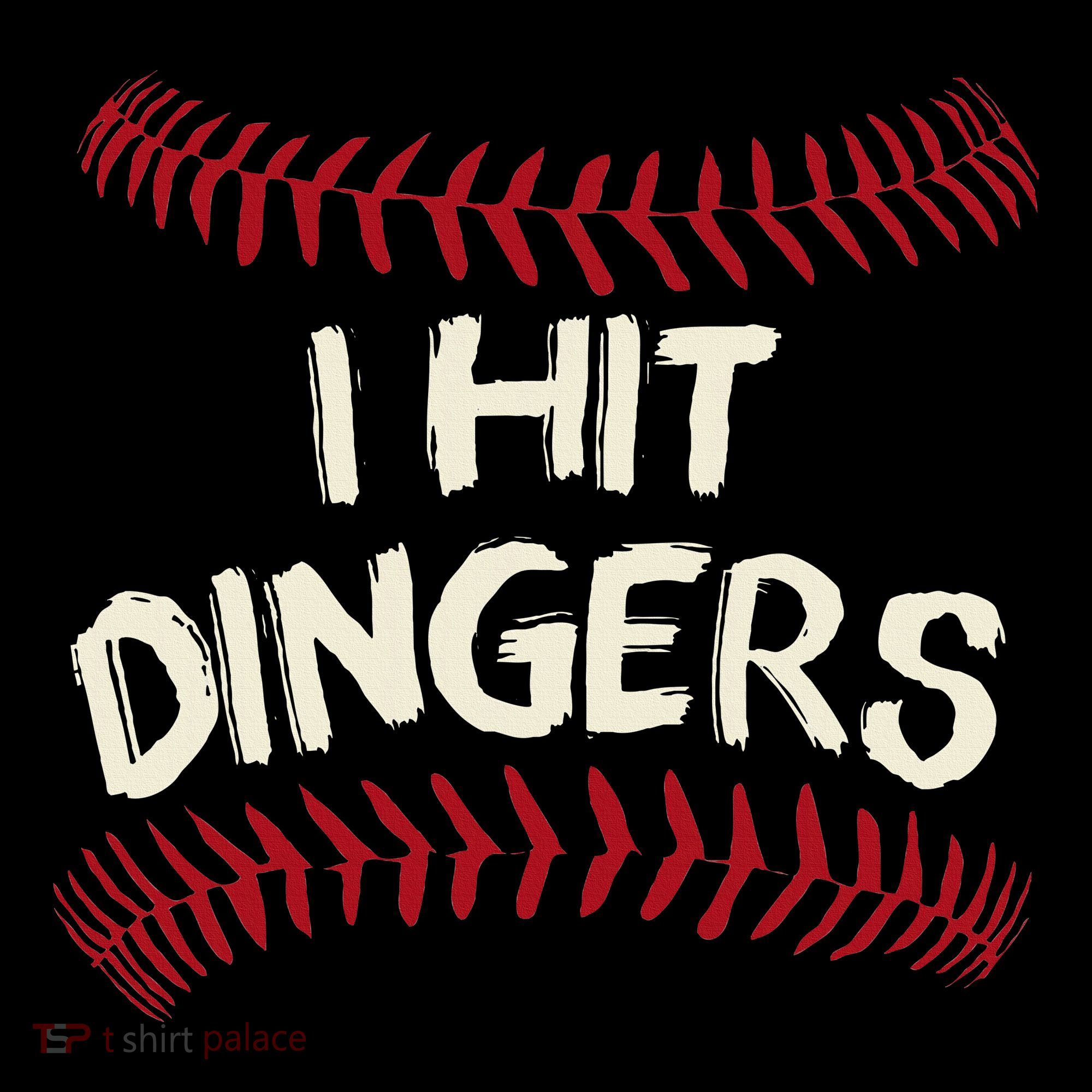 I Hit Dingers Baseball Softball Sweatshirt