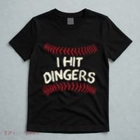 I Hit Dingers Baseball Softball T-Shirt thumb 5