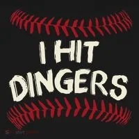 I Hit Dingers Baseball Softball Baby Bodysuit thumb 2