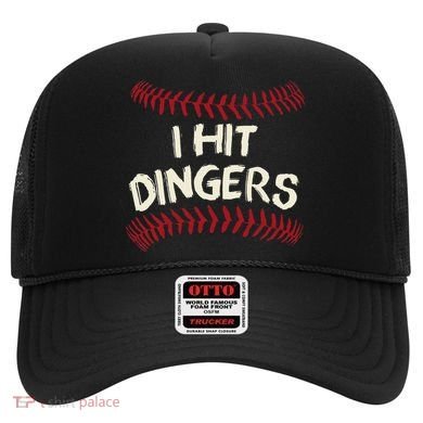 I Hit Dingers Baseball Softball Hat