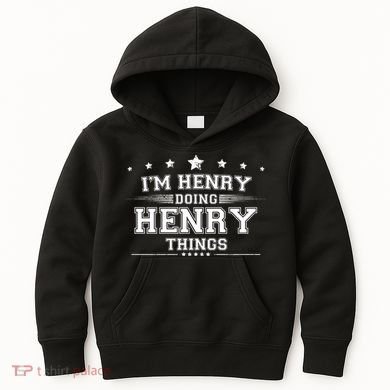 Im Henry Doing Henry Things Kids Hoodie