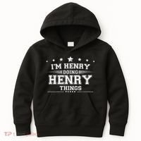 Im Henry Doing Henry Things Kids Hoodie thumb 0