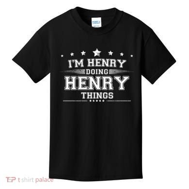 Im Henry Doing Henry Things Kids T-Shirt