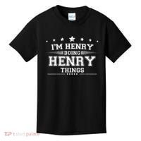 Im Henry Doing Henry Things Kids T-Shirt thumb 0