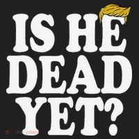 Is He Dead Yet Bold Golf Towel thumb 3