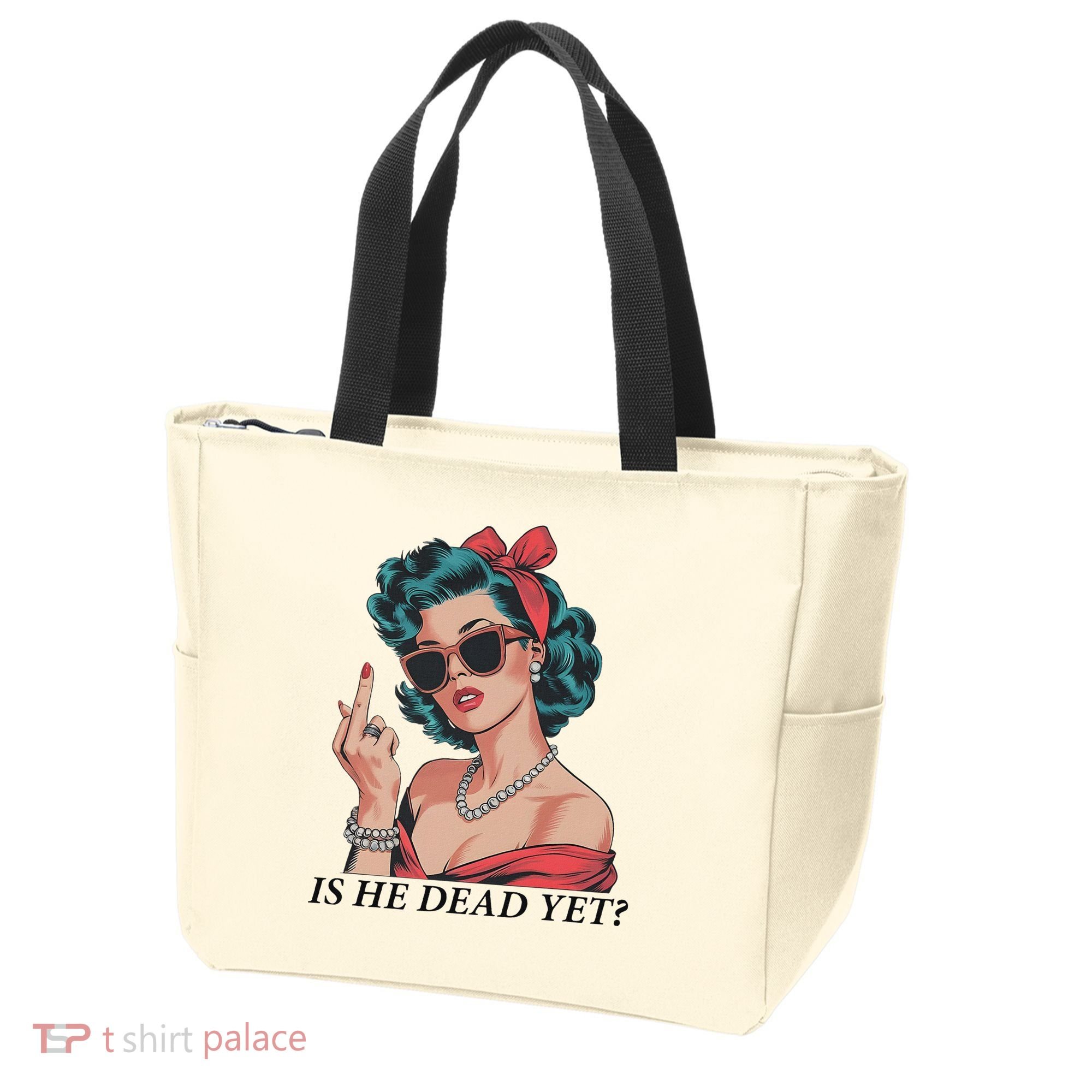 Is He Dead Yet Anti Racism Tote Bag