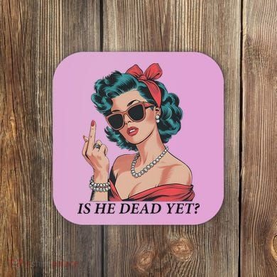 Is He Dead Yet Anti Racism Coaster