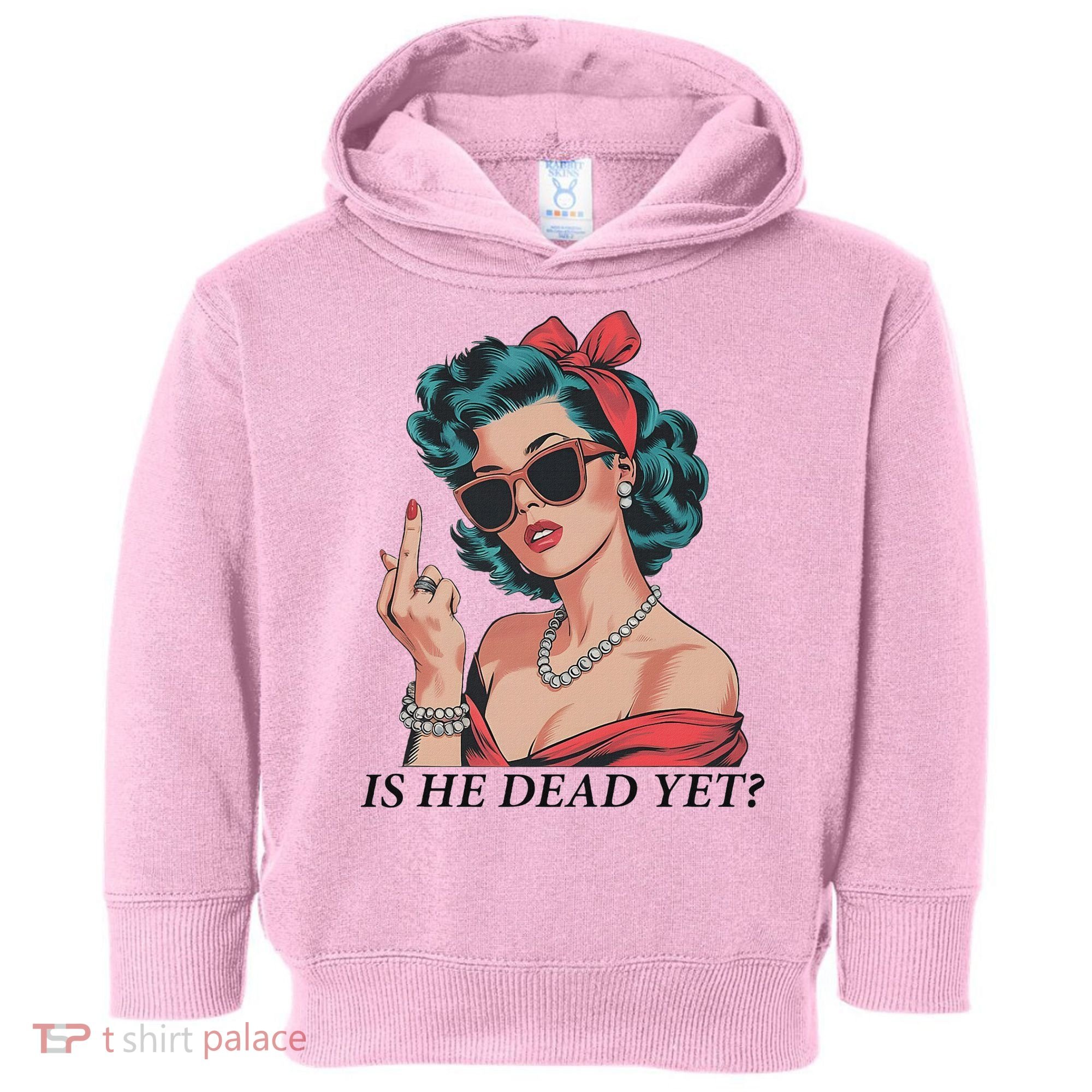 Is He Dead Yet Anti Racism Toddler Hoodie