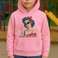 Is He Dead Yet Anti Racism Kids Hoodie thumb 2