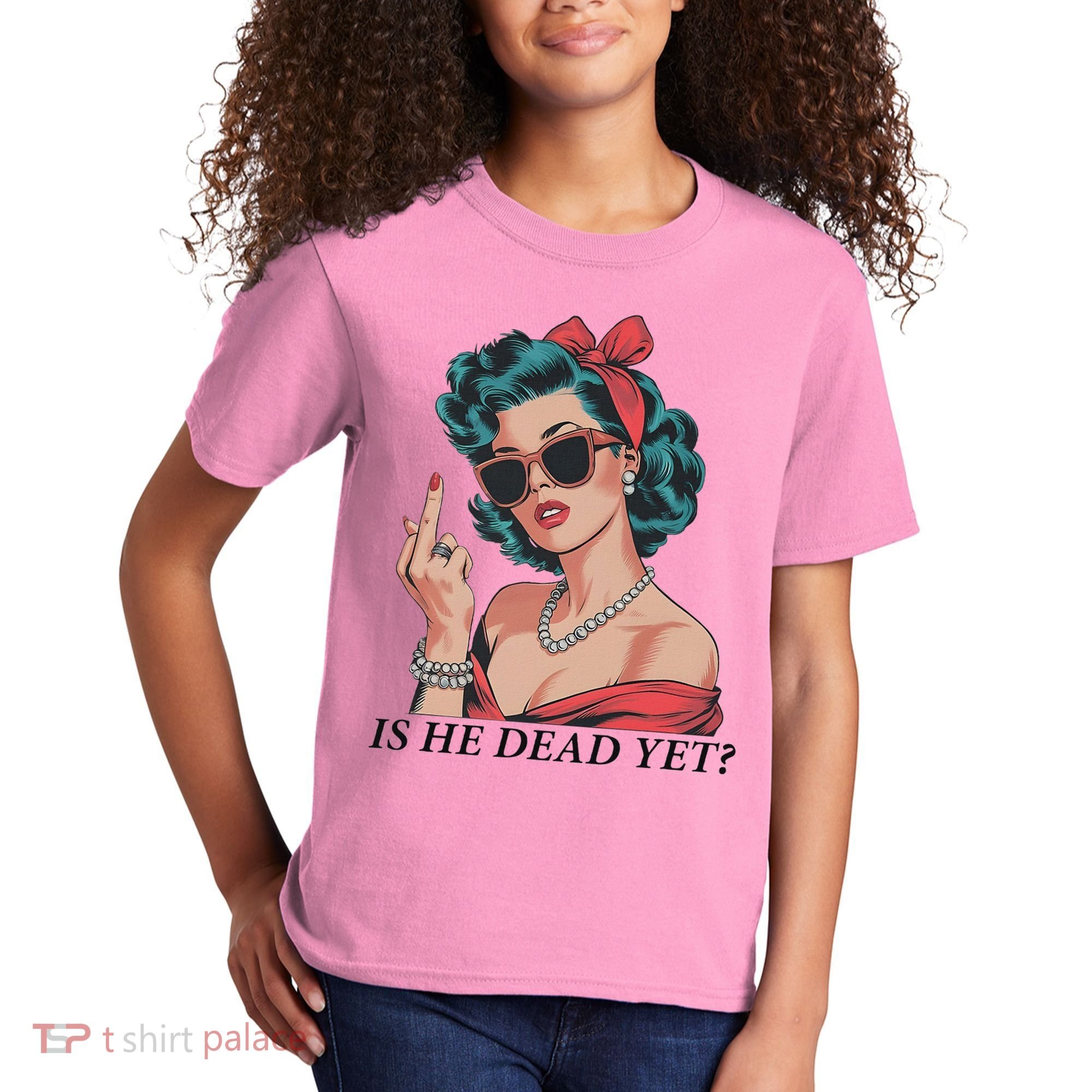 Is He Dead Yet Anti Racism Kids T-Shirt