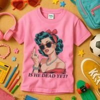 Is He Dead Yet Anti Racism Kids T-Shirt thumb 3