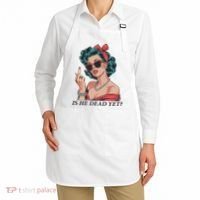 Is He Dead Yet Anti Racism Apron thumb 2