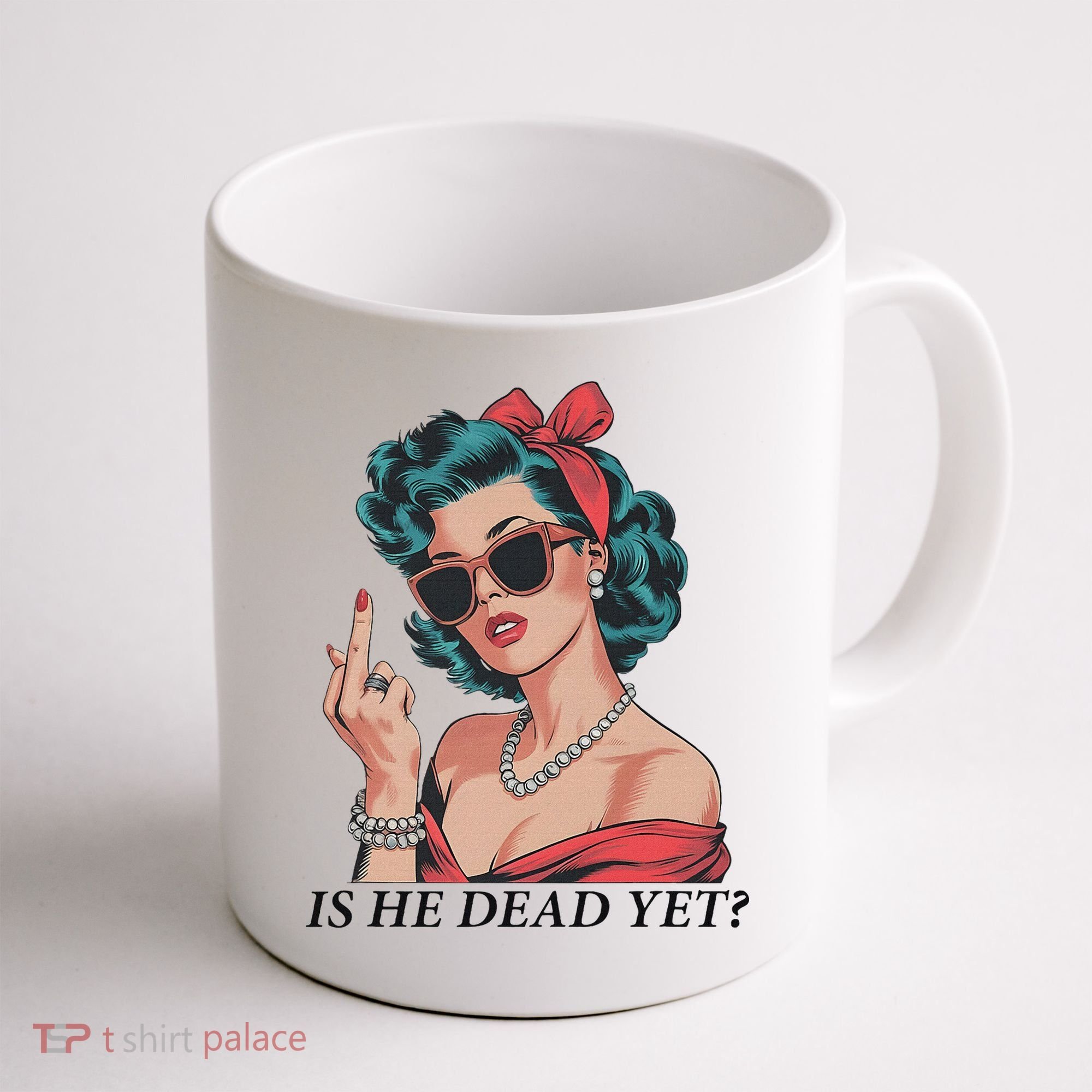 Is He Dead Yet Anti Racism Coffee Mug