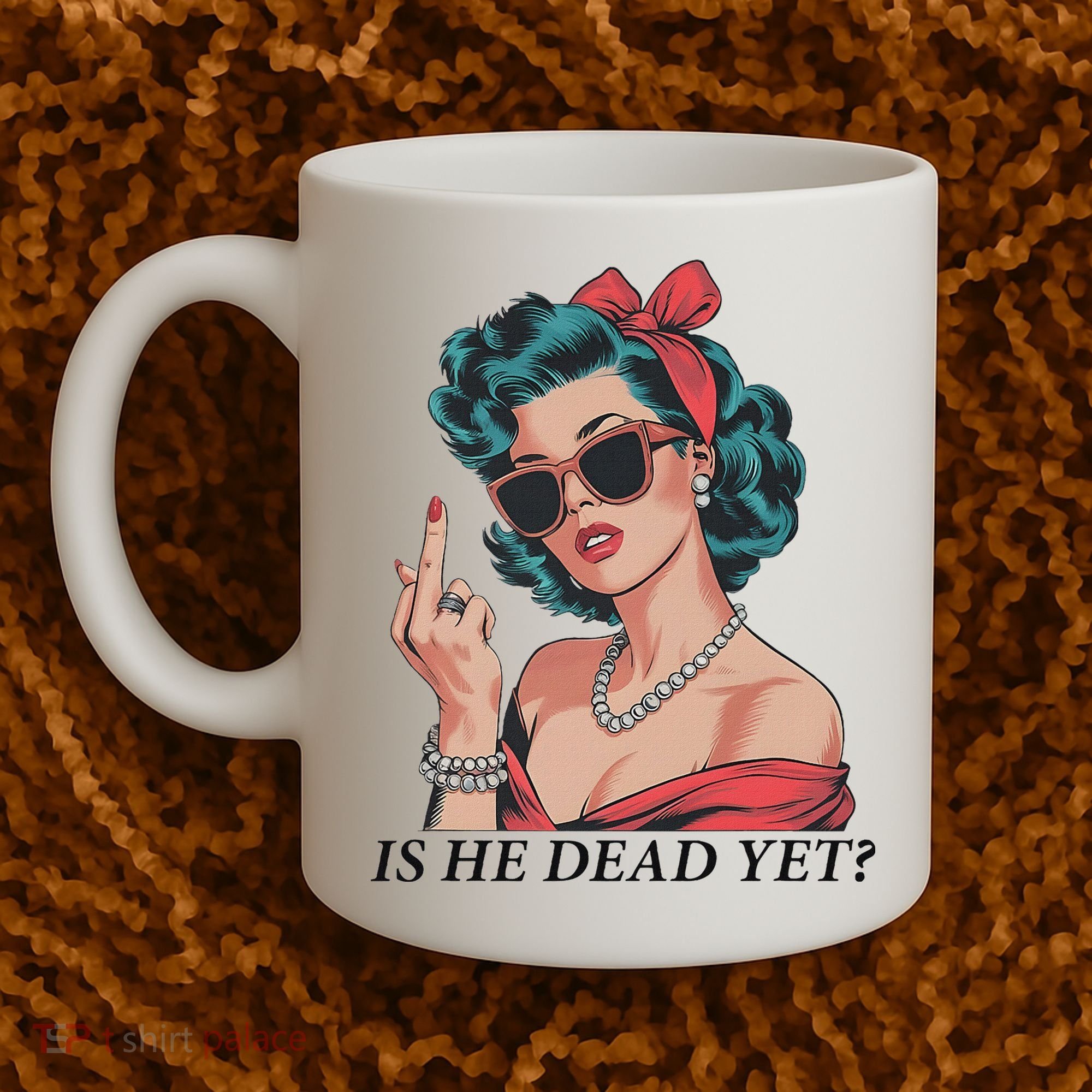 Is He Dead Yet Anti Racism Coffee Mug