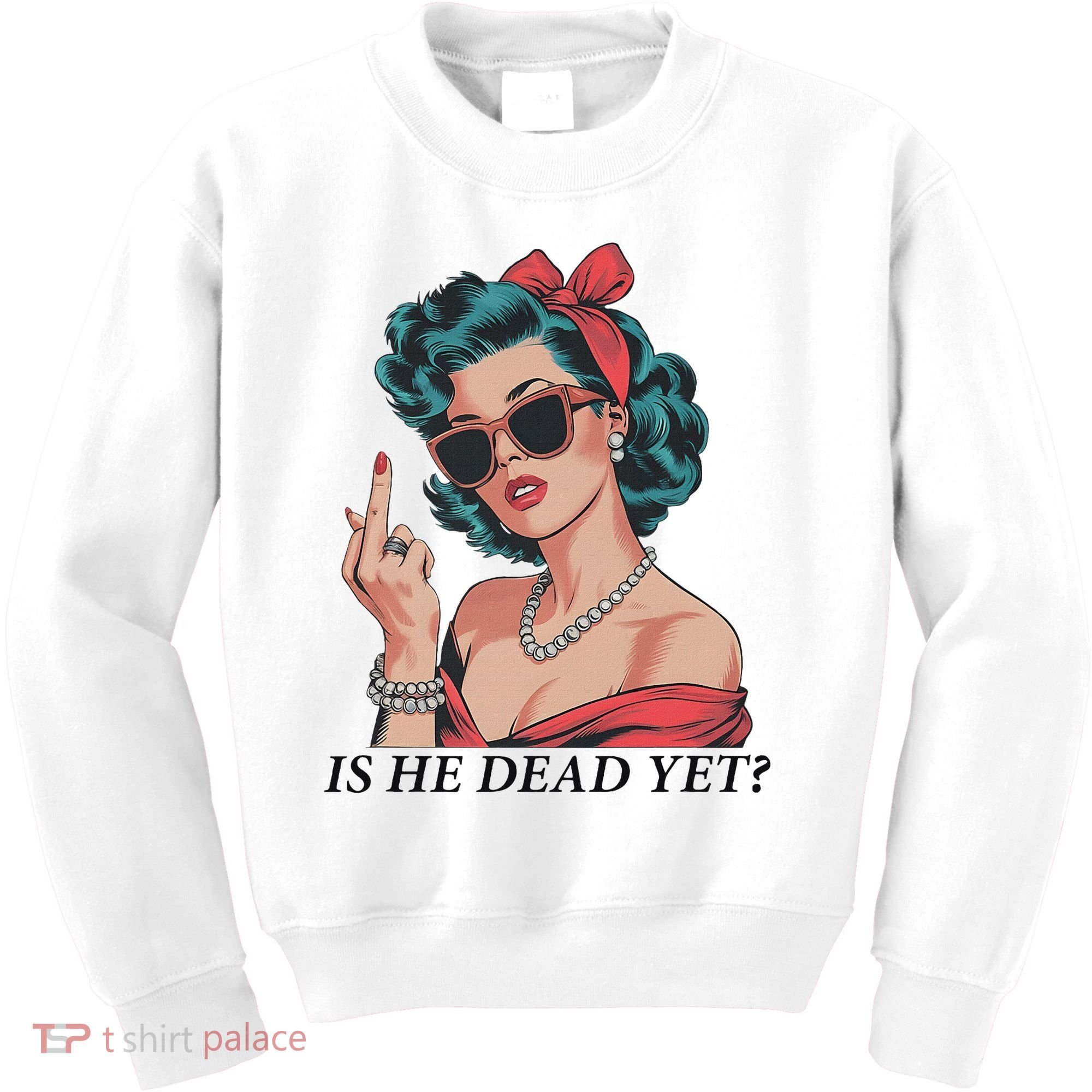 Is He Dead Yet Anti Racism Kids Sweatshirt