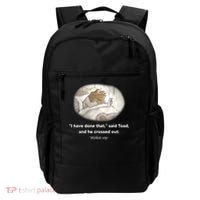 I Have Done That Said Toad And He Crossed Out Wake Up Backpack thumb 0