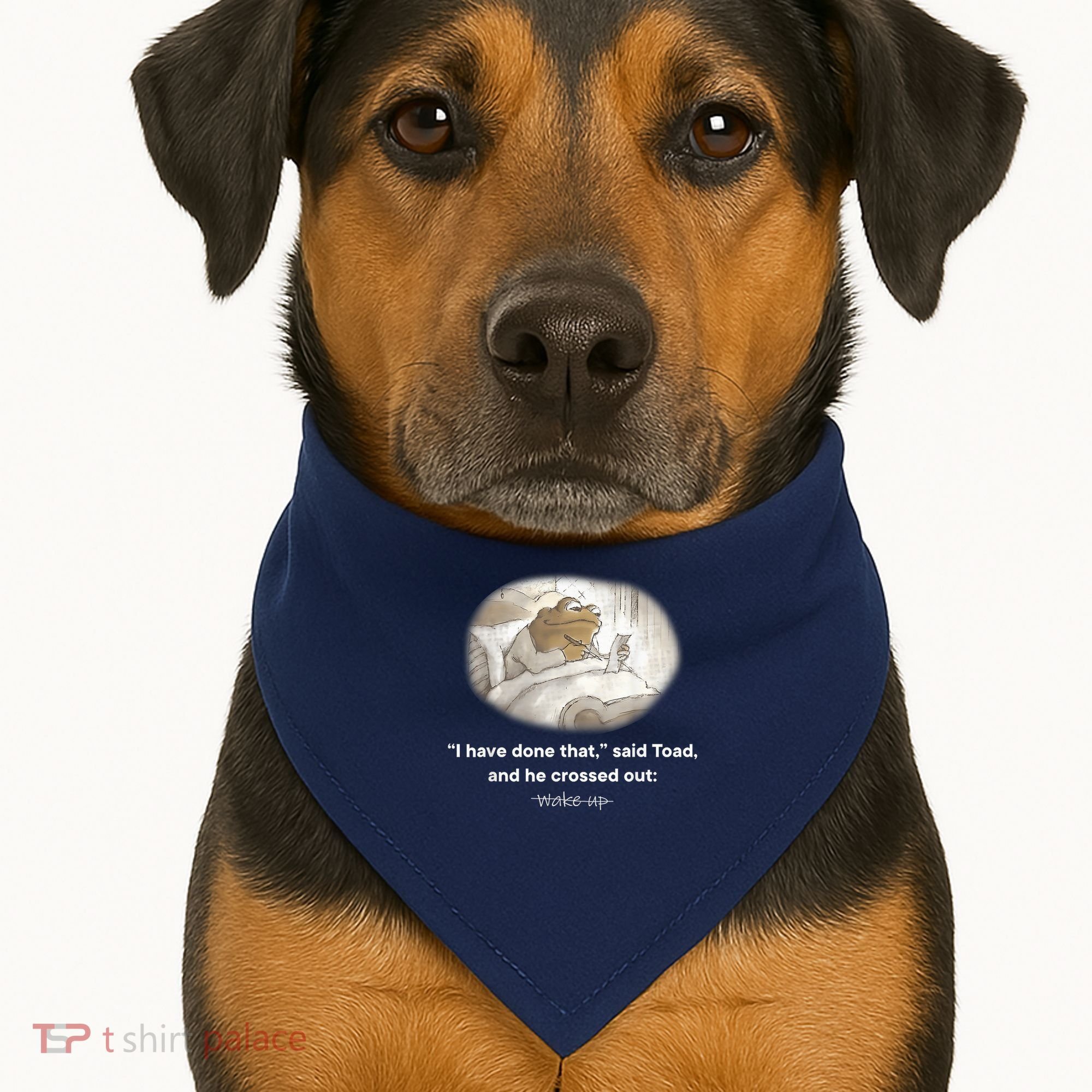 I Have Done That Said Toad And He Crossed Out Wake Up USA-Made Doggie Bandana