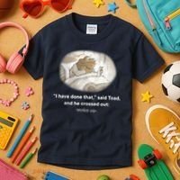 I Have Done That Said Toad And He Crossed Out Wake Up Kids T-Shirt thumb 3