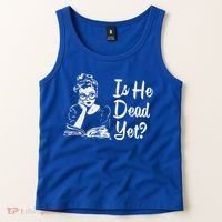 Is He Dead Yet Tank Top thumb 2