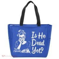 Is He Dead Yet Tote Bag thumb 0