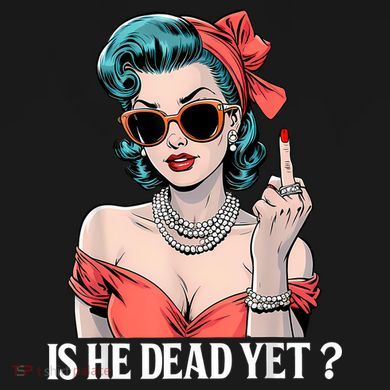 Is He Dead Yet Ladies Essential Flowy Tank