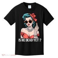 Is He Dead Yet Kids T-Shirt thumb 0