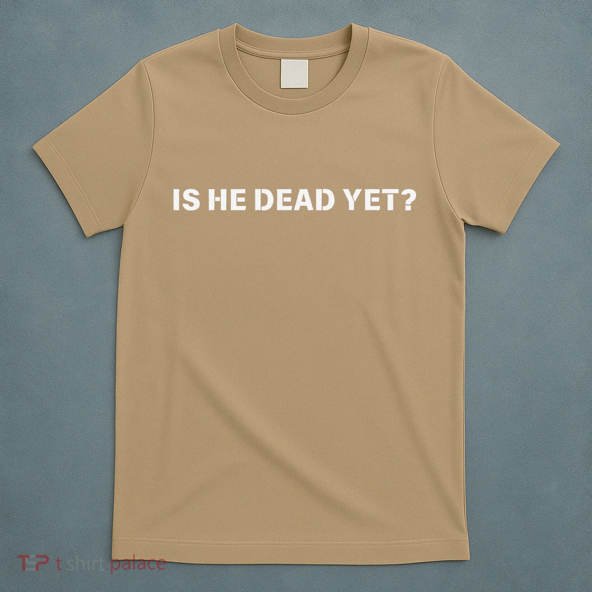Is He Dead Yet Vintage T-Shirt