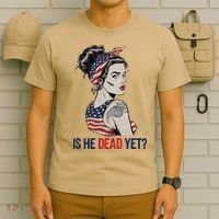 Is He Dead Yet Clothing Usa And Women T-Shirt thumb 6