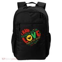 I Have Decided To Stick With Love Mlk Black History Month Backpack thumb 0