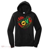 I Have Decided To Stick With Love Mlk Black History Month Women's Hoodie thumb 0