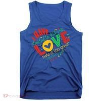 I Have Decided To Stick With Love Mlk Black History Month Tank Top thumb 0