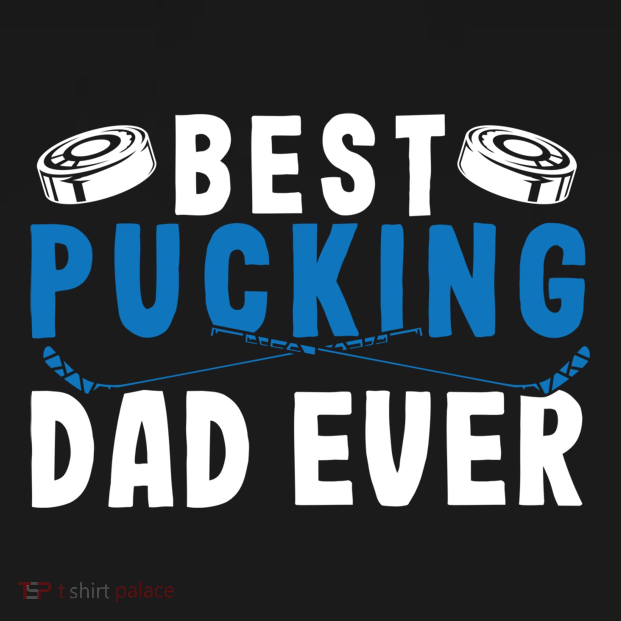 Ice Hockey Dad Best Pucking Dad Gift Pajama Set