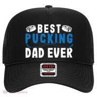 Ice Hockey Dad Best Pucking Dad Gift Hat thumb 0