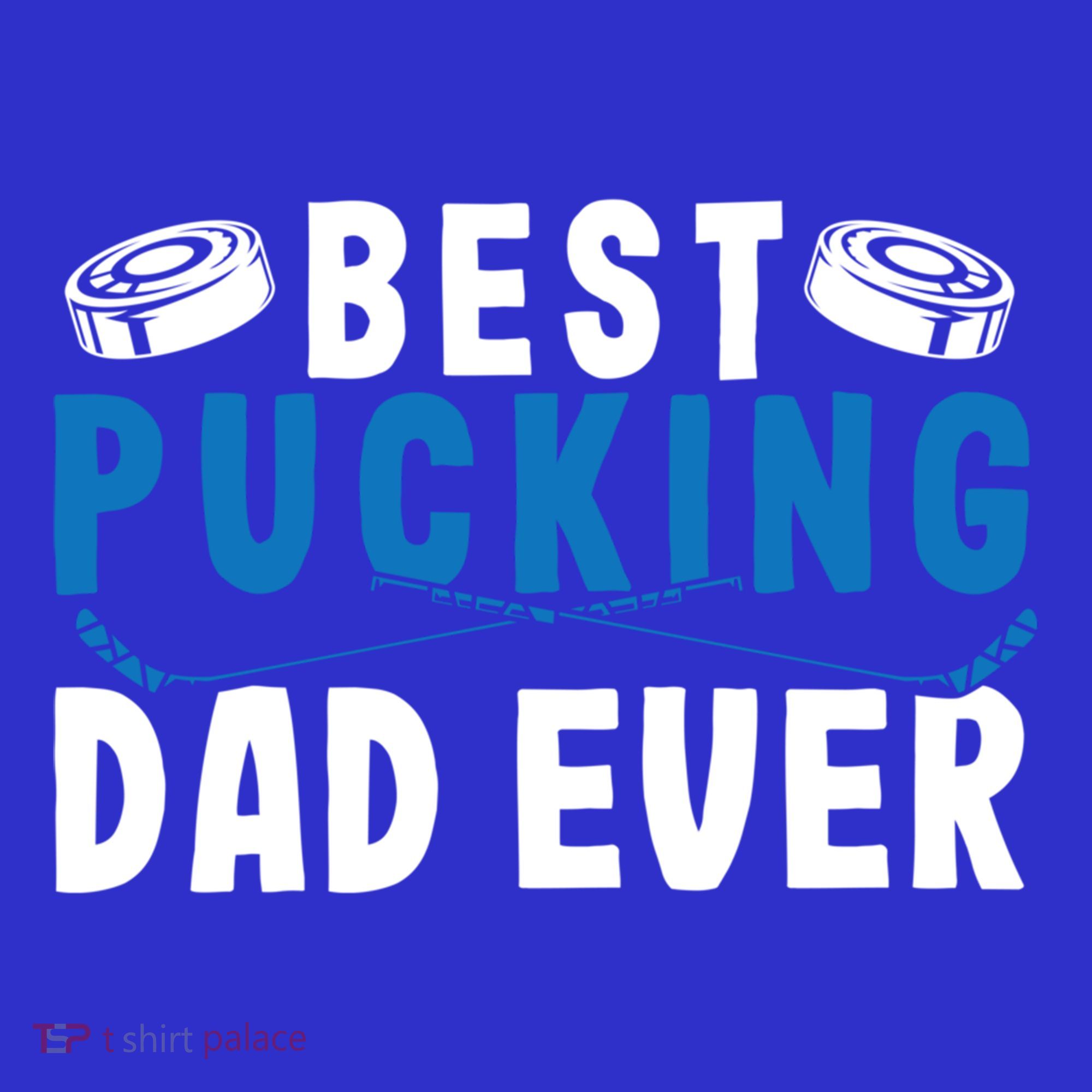 Ice Hockey Dad Best Pucking Dad Gift Mousepad